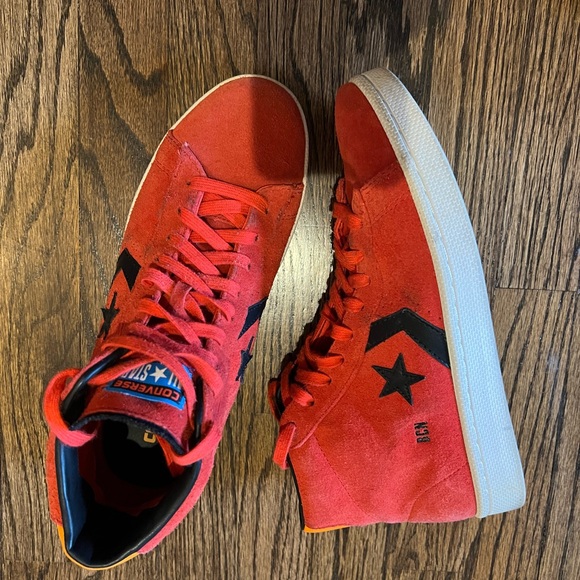 Converse ProLeather suede hi top  shoes size 9 men’s size 10.5 women - Picture 5 of 8